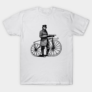 Vintage Bicycle Cyclists T-Shirt